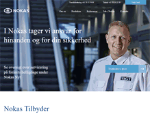 Tablet Screenshot of nokas.dk